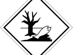 Наклейка «Вещество, опасное для окружающей среды» 300 х 300 мм